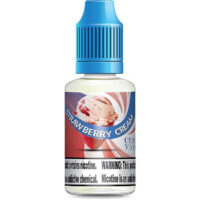 Strawberry Cream E Juice - 10 ml, 0 MG, 100PG / 0VG, Normal Flavor